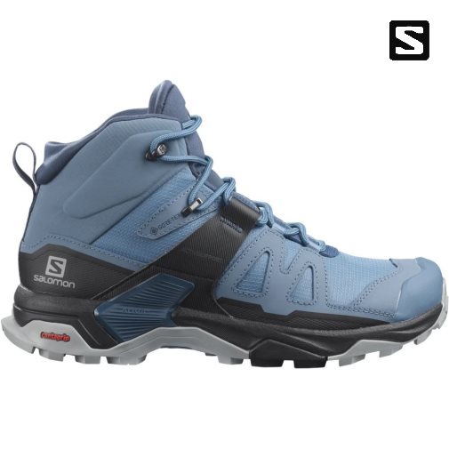 Botas Montaña Salomon X Ultra 4 Mid GTX Mujer Azules | MX GWHR195